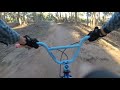 You Yangs trail on a BMX  #2