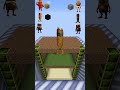 Italian Brainrot Vs Squid Game Sky Jump Part 9 #shorts #minecraft #brainrot