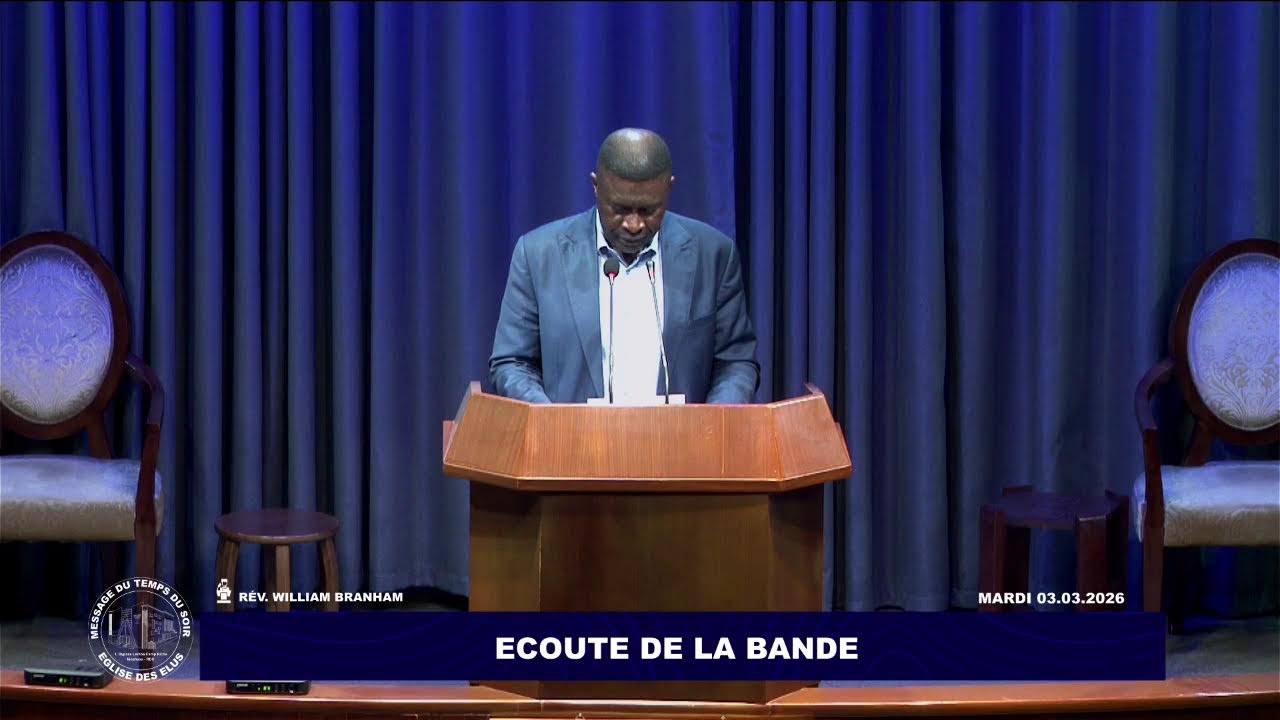 EDE | ECOUTE DE LA BANDE : LE QUATRIÈME SCEAU DU 21.03.1963 | MARDI 03.03.2026 | REV. W.M.BRANHAM