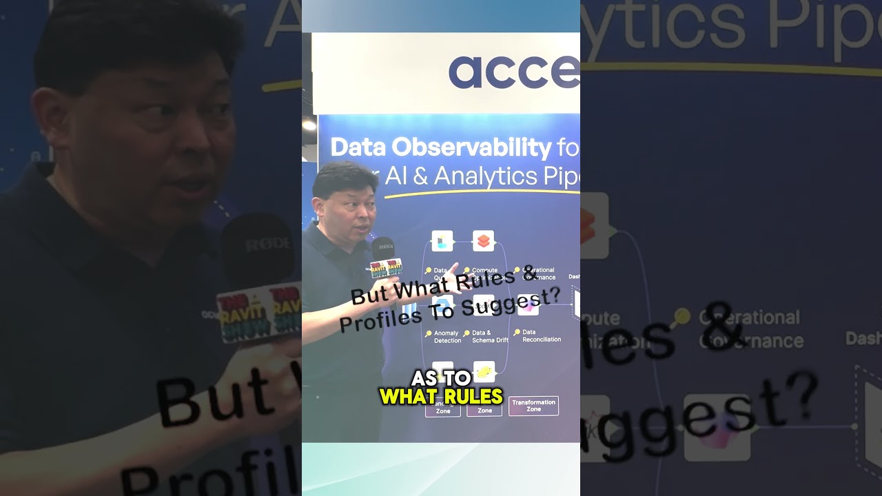 Data Quality, Data Observability + AI with Ramon Chen Chen, CPO, Acceldata  #data  #datascience