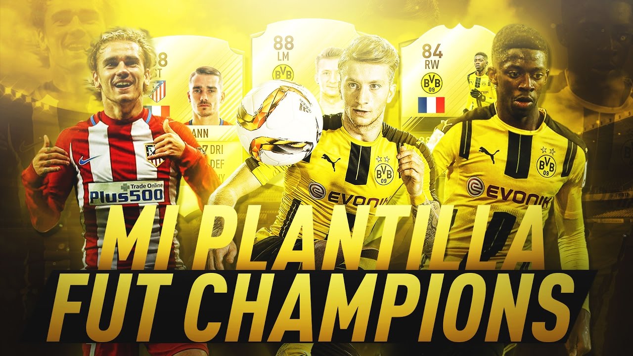 PLANTILLA BUNDESLIGA + LIGA SANTANDER DE FUT CHAMPIONS | iShadow