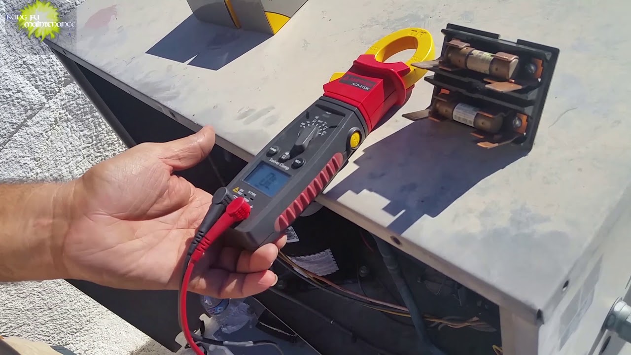 Air Conditioner Capacitor Testing In Spanish Plus English Preventative
