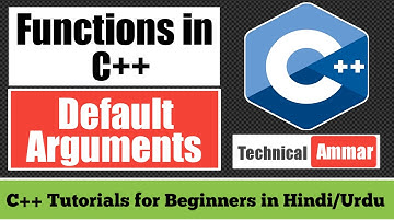 Functions in C++ Part-8 | Default Arguments in C++ | C++ Tutorial for Beginners #33