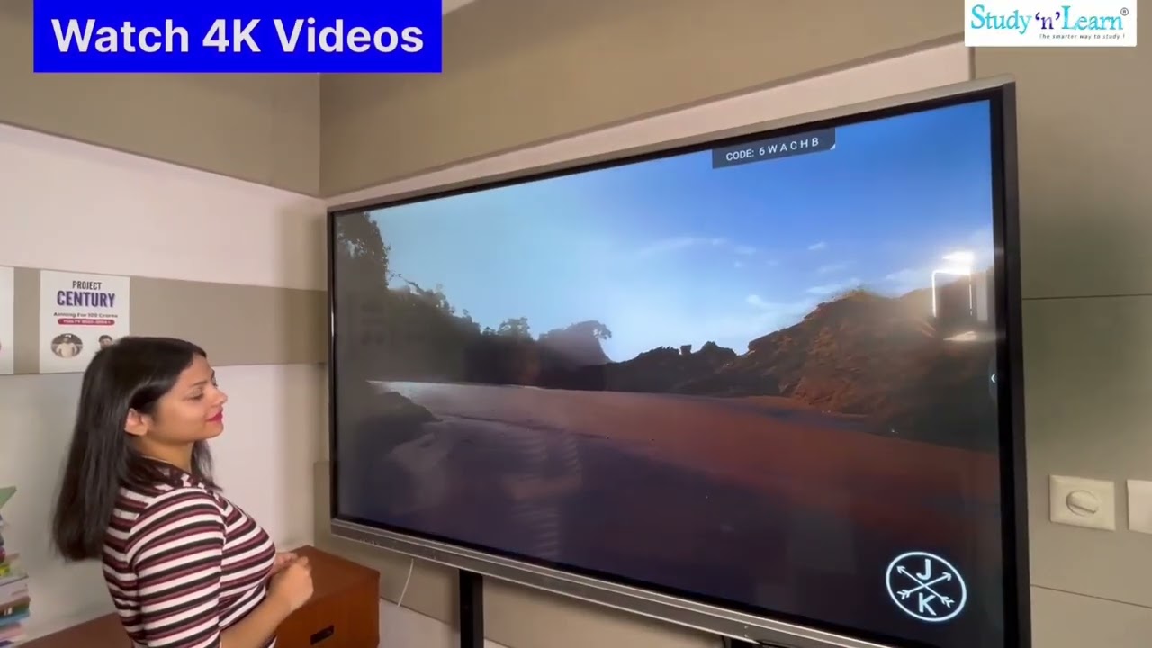 Study n learn demo video, smart board 