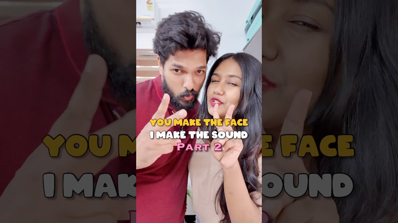Ты делаешь такое лицо 😜 Я издаю такой звук 🤣 