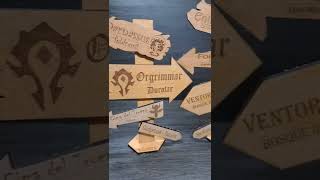 World of Warcraft Letrero 💻⚔️ #shorts