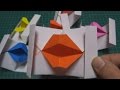 입술 종이접기 -움직이는 입술 춤추는 입술 [진진종이접기] Origami Talking Lips,折纸,折り紙,оригами,اوريغامي