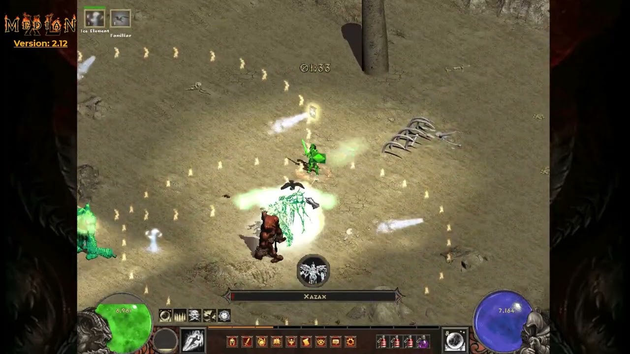 [D2 Mxl] - Fire sorc #41 - Wretched Sands (Xazax)