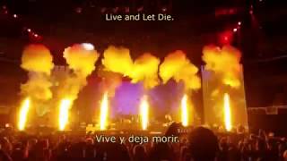 Paul McCartney Freshen Up night 4 - Live and Let Die (subtitulada español e inglés)