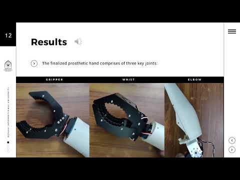 BME 4 - Presentation - Design and Fabrication of a Modular/Hybrid Prosthetic Arm