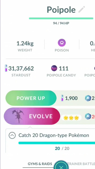 Greatest ultra beast evolve with Great iv #shorts #ultragoo #evolve #rare #game #beast #task