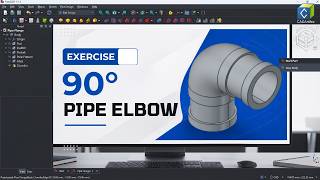 How to Create a 90° Pipe Elbow in FreeCAD | Step-by-Step Tutorial