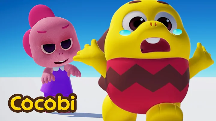 Run! The Pink Zombie is Chasing Me!🌈 Learn Colors + More Fun Videos For Kids | Cocobi