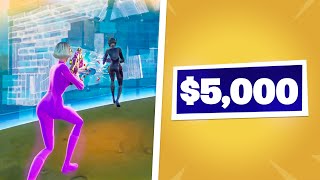 how i won over $5,000 playing console Fortnite... #shorts