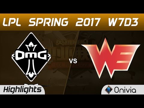 OMG vs WE Highlights Game 2 LPL Spring 2017 W7D3  OMG vs Team WE