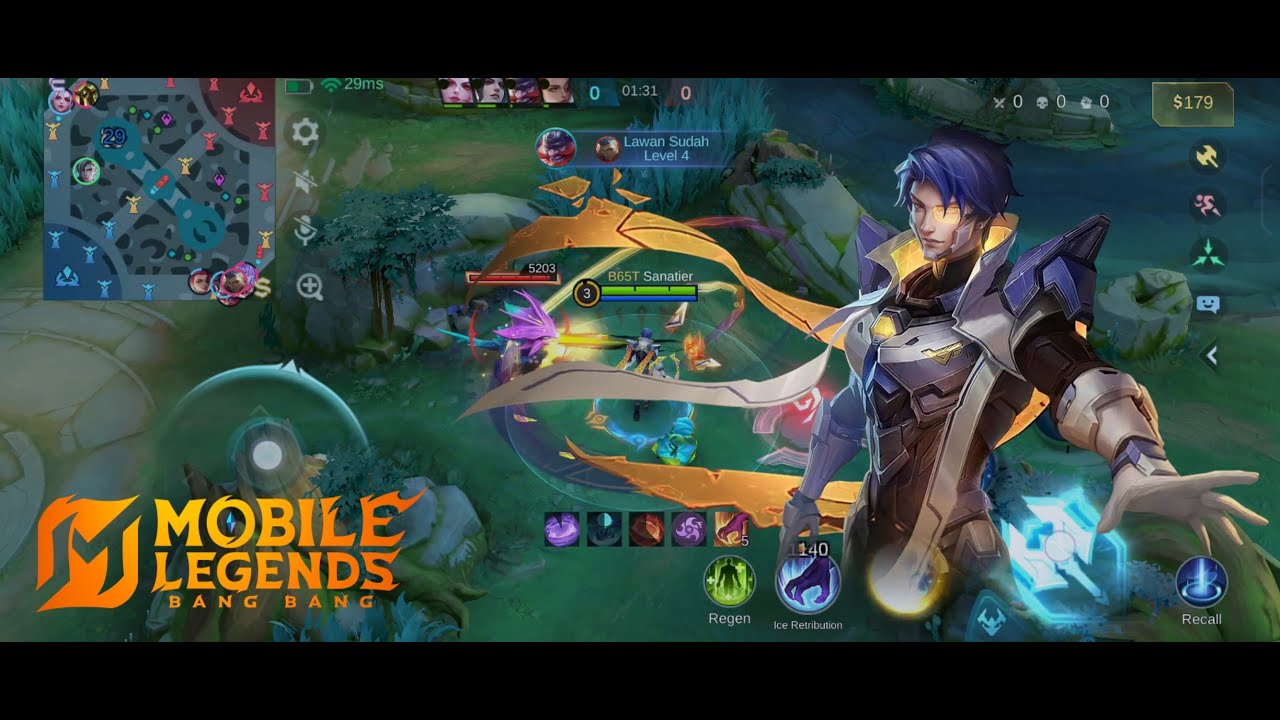 Main Mobile Legends, Aamon Starlight Skin, Cyber Assassin || Hero Sat Set Bikin Gampang Menang