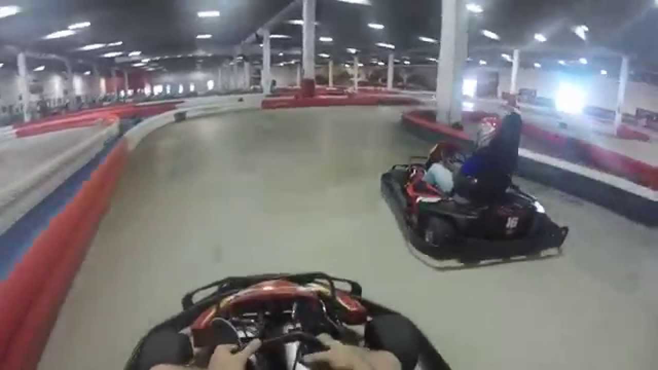 Dee and I racing Go Karts at K1 Speed Ft lauderdale YouTube
