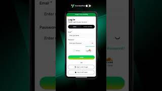 Create Account, Forgot password, Change password