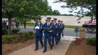 U.S. Air Force Col. & Mrs. Francis J. Smith... Full Honors, Arlington National Cemetary