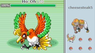 How Ho Oh Committed War Crimes in a Gen 3 Random Battle