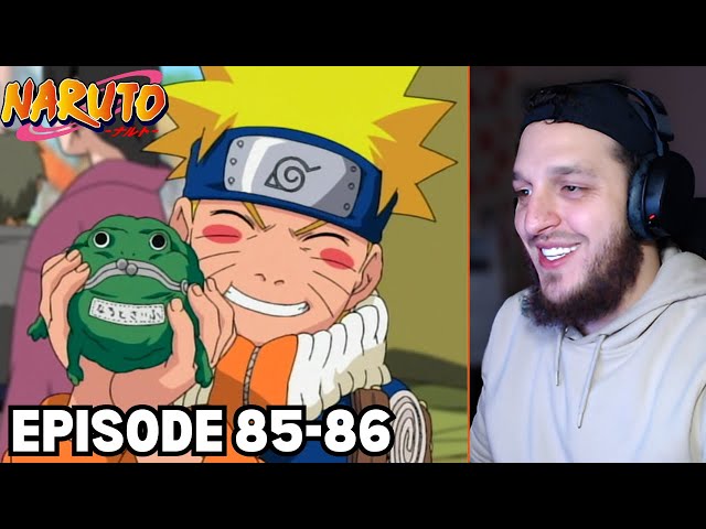 Reacting to Naruto | Episode 85-86 | Reaction/Commentary class=