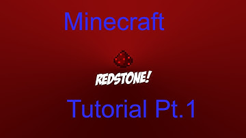 NEW SERIES!!! Minecraft Redstone Basics: Part 1