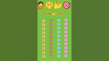 #find21 #logicalstation #puzzle #quiz #iqtest #mathstricks #result #viralvideo #iqtes #gkhindishort