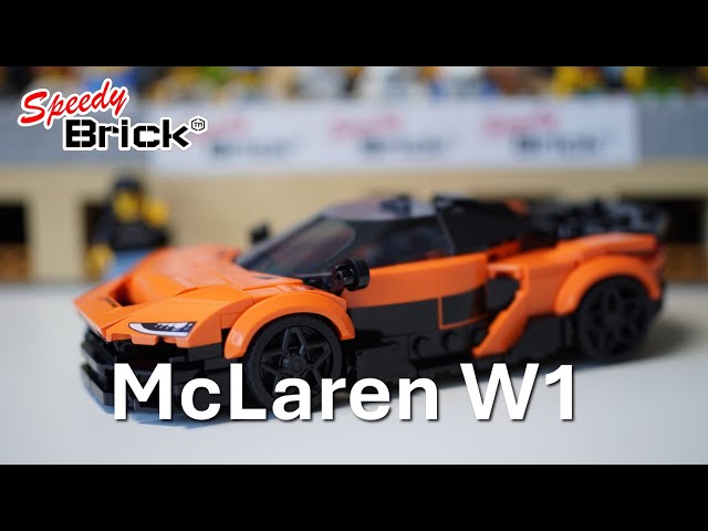 Build and review of Lego Speed Champions set 77257 McLaren W1
