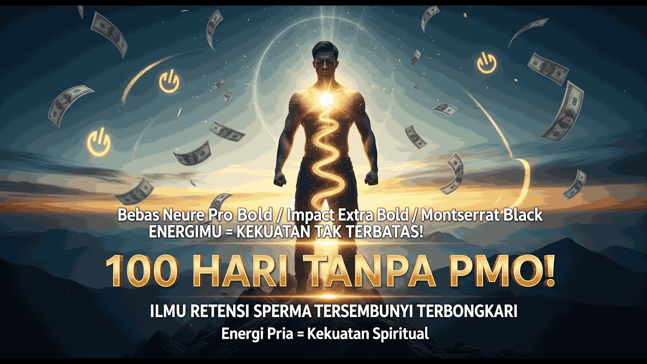 💫 “100 Hari TANPA PMO = Kesadaran Baru! Ilmu Rahasia Retensi Sperma & Energi Spiritual Tertinggi 🔥”