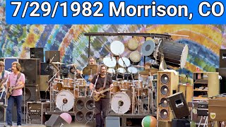 #jerrygarcia &amp; The #gratefuldead-7/29/1982-Morrison, CO-Full Show #music#livemusic#rock