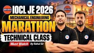IOCL JE 2026 🚨 | Mechanical Engineering MEGA MARATHON | Must Watch Technical Class | by MIE Team screenshot 3