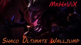 Shaco Ultimate Walljump - League of Legends