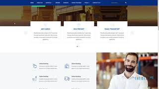 Start.ly -” Logistics, Cargo and Transportation Website Template