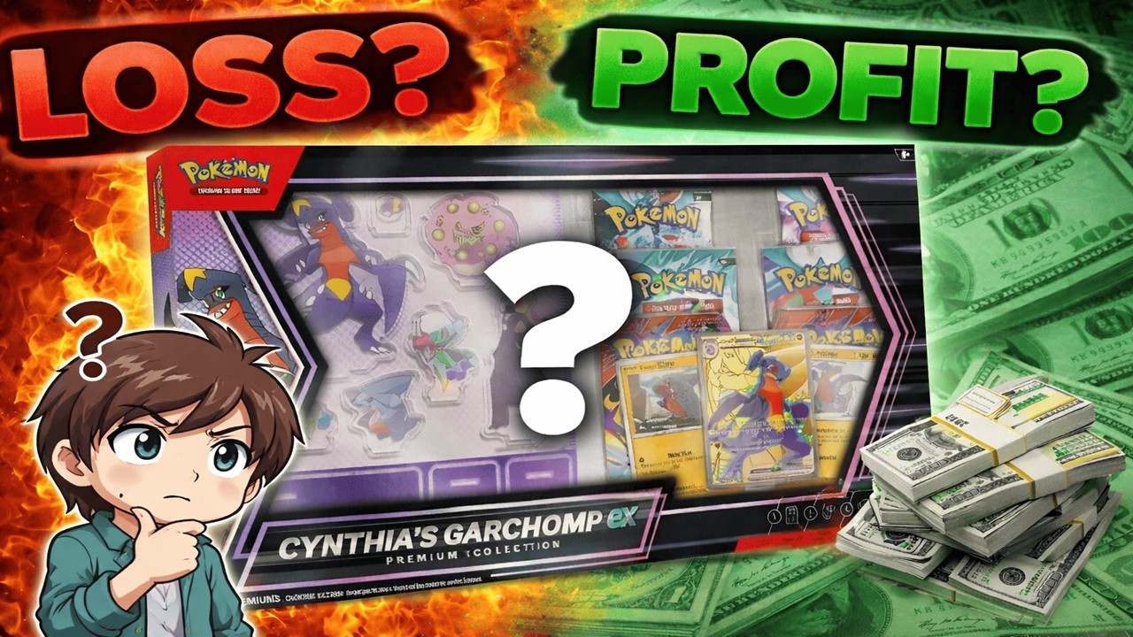 Did I Make MONEY or LOSE It? Cynthia’s Garchomp ex Box Opening!