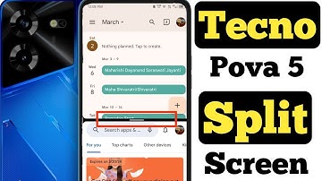 How to enable split screen in Tecno Pova 5 || Tecno Pova 5 me split screen kaise enable kare ||