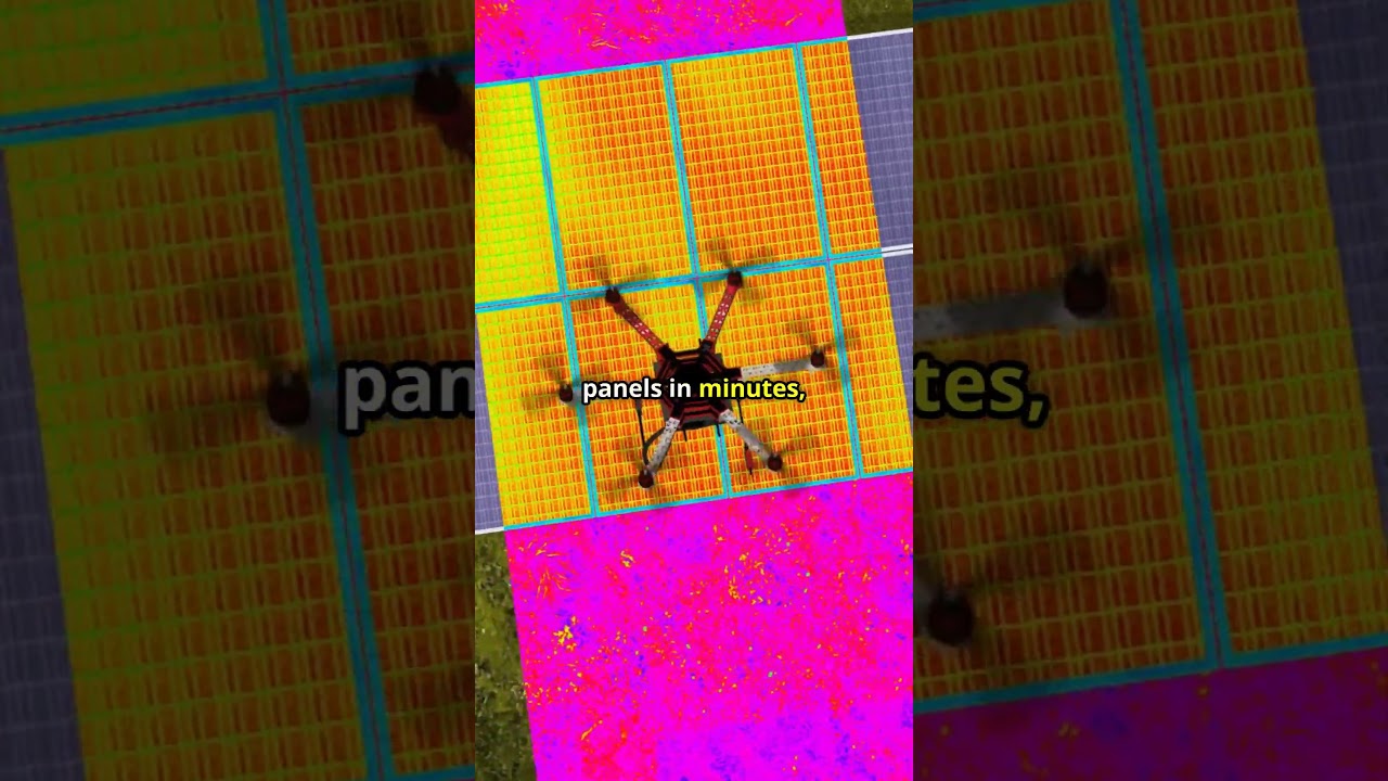 This AI Drone Inspects Solar Farms 400% Faster!