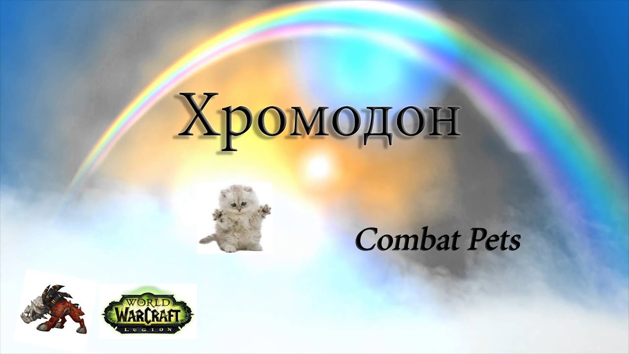Хромодон. World of Warcraft. Combat Pets.