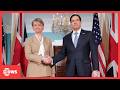 HISTORIC MOMENT: U.S. Secretary of State Marco Rubio Meets UK Foreign Secretary Yvette Cooper | AC15