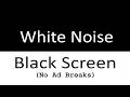 White Noise Black Screen No Ads | Fall Asleep Instantly, Stay Asleep All Night in Calm Silence
