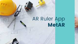 MetAR APP PROMO - Augmented Reality Ruler screenshot 1