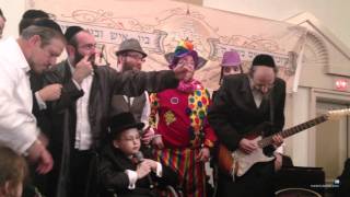 Father & Son Singing at the Annual Bein Ish Ubein Uchiv Melave Malka 2012