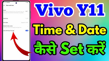 How to Set Date And Time In Vivo Y11 | Vivo Y11 Me Date And Time Set Kaise Kare