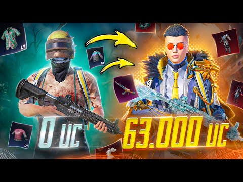 ЭТО УДАЧНАЯ ПРОКАЧКА АККАУНТА НА $62000 UC😱😎PUBG Mobile - С ВЕБКОЙ | ПУБГ МОБАЙЛ РЕАКЦИЯ