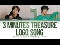 TREASURE Junkyu &amp; Asahi &quot; 3- Minute Treasure Logo Song (3분) &quot; Lyrics (ColorCoded/ENG/HAN/ROM/가사)