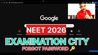 NEET 2026 City Intimation Slip &amp; Password Reset 😱 Full Guide in Hindi #neet2026 #passwordreset #yt 