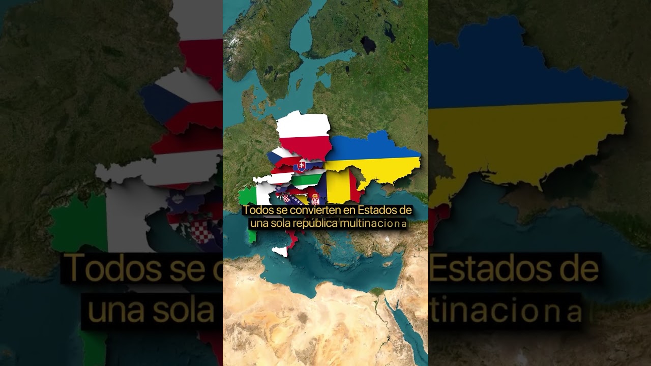 ¿Y si Austria-Hungría existiera hoy? #Austria #Hungría #EuropaCentral