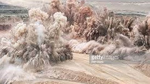 Blasting live | opencast mine blast | 800 hole blast in one shot