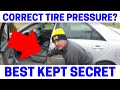 What Is The Correct Tire Pressure For Your Car? Fast &amp; Easy!