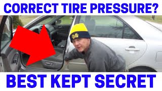 What Is The Correct Tire Pressure For Your Car? Fast \& Easy!