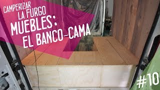 Cómo hacer MUEBLES para FURGONETAS camper  Camperización furgoneta #10